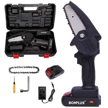 Mini Motosierra Eléctrica Para Cortar Árboles Bonplus
