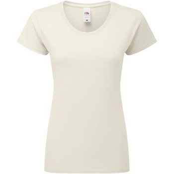 Fruit Of The Loom Camiseta Iconic Premium para mujer