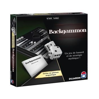 Serie Dujardin Backgammon Negro