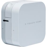 brother pt-p300bt cube rotuladora electronica portatil bluetooth blanca
