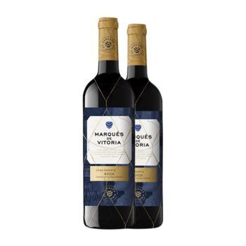 Marqués De Vitoria Vino Tinto Rioja Gran Reserva 75 Cl 14% Vol. (pack De 2 Unidades)