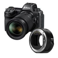 camara mirrorless nikon z6 iii 245mp sensor full-frame 24-70mm f4 adaptador ftz ii
