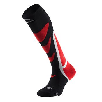 Calcetines esquí Lurbel Astún Junior ¡AHORRA 30%! - M (31/34), Rojo