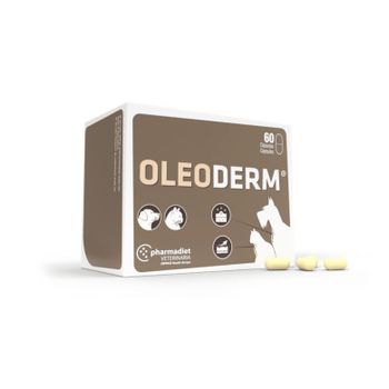 Oleoderm Pharmadiet Perro y Gatos 60 cápsulas