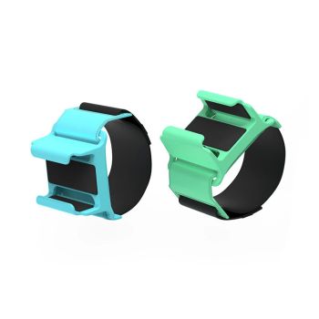 TNS-2126 1 par de pulseras deportivas para juegos para Switch OLED Gamepad, correas elásticas ajustables izquierda y der