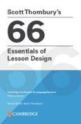 scott thornbury s 66 essentials of lesson design paperback