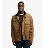 superdry para hombre m5012358a chaqueta merchant racer wax marron xxl beige algodon outdoor