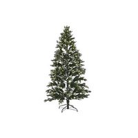 arbol led pe 130x130x210 370l 1113 ramas nevado