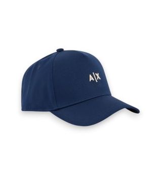 A|X Armani Exchange para hombre. 954112CC571UB096 Gorra Marca marino (OSFA), Casual, Algodón