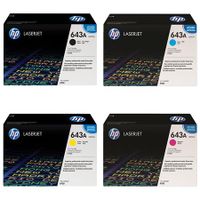 original multipack hp colour laserjet 4700n printer toner cartridges 4 pack -q5950a