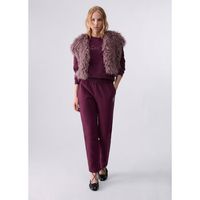 liu jo pantalones pantalones regular en sudadera para mujer