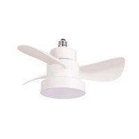 ventilador led rosca e27 debu blanco cct dim 15w