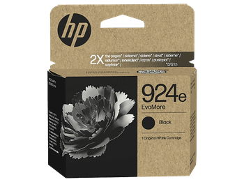 Cartucho de tinta - HP Original EvoMore 924e, Negro, 4K0V0NE
