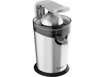 Exprimidor - Moulinex Vitapress Pro PC700D10, 300 W, Sistema antigoteo, Directo al vaso, Desmontable, Base antideslizante, Acero Inoxidable