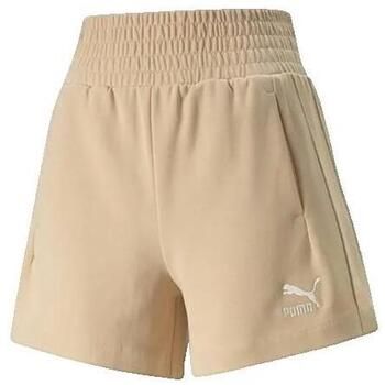 Puma Short Pantalon T7 Beige para mujer