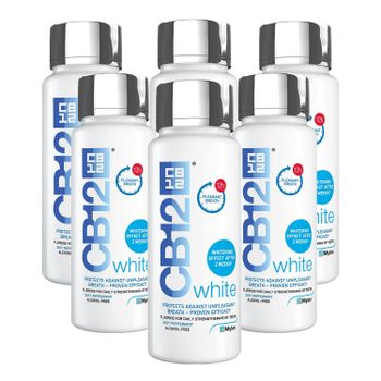CB12 Whitening Mouthwash 250ml 6 Pack