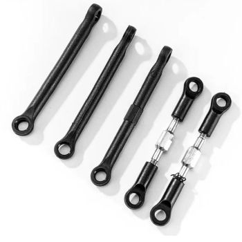 HBX 3100A V3 1/16 piezas de coche RC sin escobillas: taza de dirección, varilla de enlace del servomotor, eje C, asiento