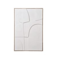 cuadro contemporaneo - blanco