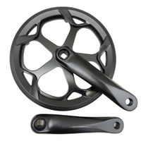 juego de bielas para bicicleta plegable de 152mm aleacion de aluminio opciones de 32t 48t 52t dientes para biela de bicicleta electrica
