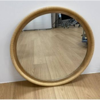 Espejo Laia D81,5cm Marrón Caramelo