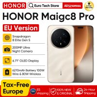 version eu honor magic 8 pro 5g smartphone snapdragon 8 elite gen 5 200mp aimage 6270mah 100w 671 oled nfc esim honor