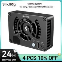 sistema de refrigeracion smallrig para camaras sony  canon  fujifilm se puede usar con o sin jaula mas ligero y gratuito bateria con montura en v adecuada