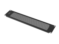 panel ciego lanberg 2u 19 perforado negro