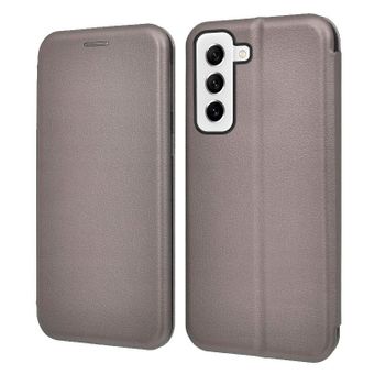Cool Funda Flip Cover Elegance Plata para Samsung Galaxy S21 FE G990B