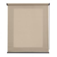estores enrollables estor translucido premium con acabados en aluminio beige 80x250 cm