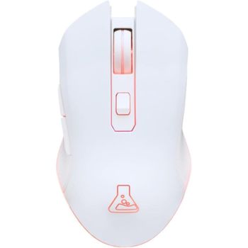 The G-Lab Kult Helium WL Ratón Gaming Inalámbrico RGB 6400 DPI Blanco