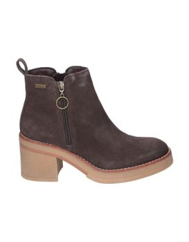 Botines Con Tacón Marrones Bonaventure B650-28 36
