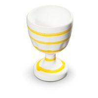 gmundner ceramica amarillo flameado huevera h 75 cm