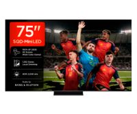 tcl c7l 75c7l televisor 1905 cm 75 4k ultra hd smart tv wifi negro 3000 cd  m