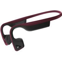 trekz titanium wireless bluetooth headphones - canyon red titanium