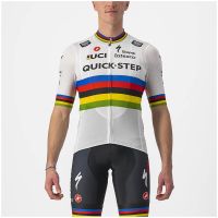 castelli quick-step alpha vinyl pro team competizione world champion jersey - xl