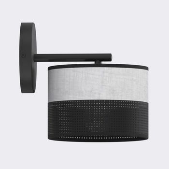 Aplique de pared lomis gris