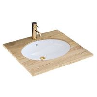 lavabo empotrado rea nel white