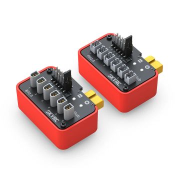 SkyRC OSH Adaptador de placa de carga de batería de 6 puertos PH2.0 / BT2.0 1S LiPo LiFe Li-ion LiHV Soporte para cargad