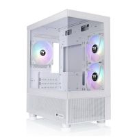 caja pc thermaltake view 170 tg argb snow micro torre blanca