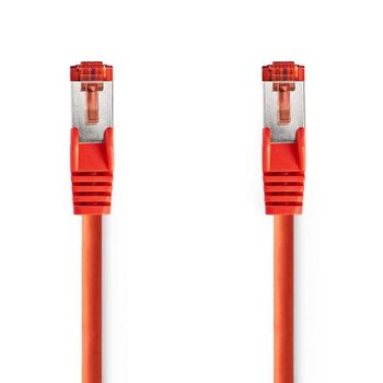 Cable de red Nedis CCGL85221RD025 Cat6 S/FTP 0,25 m Rojo