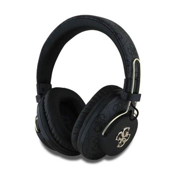 Auriculares Guess Metal 4G Logo inalámbricos Bluetooth 5.3 con cancelación de ruido negro