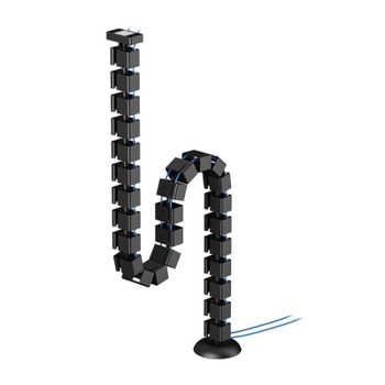 Organizador vertebral de cables Neomounts ADS06-132BL con fijación magnética