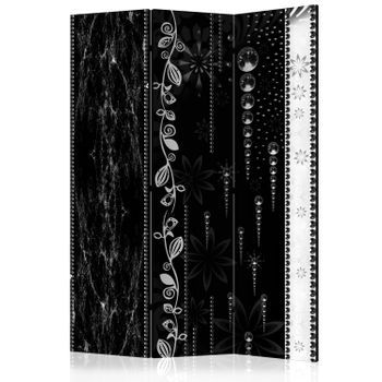 Biombo - Black Elegance (135x172 Cm)