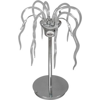 Sobremesa erfoud 3xg4 12v al.50xd.30cm cromo
