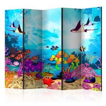 Biombo - Colourful Fish Ii (225x172 Cm)