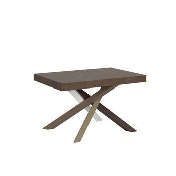 Mesa Extensible 90x140/244 Cm Volantis Nogal Estructura Multicolor 4/c