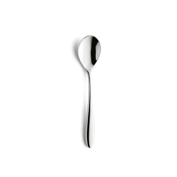 Caja 12 Cucharas Postre Acero Inox 19,8cm-2,5mm Amefa Cuba - Acero No Apto Microondas