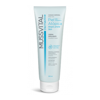 Mussvital dermactive crema corporal atópica 250ml