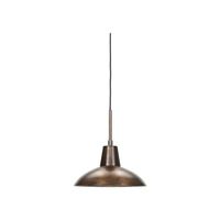 lampara de techo de metal marron
