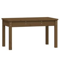 banco de jardin  banco de exterior  silla de jardin madera maciza pino marron miel 80x44x45 cm